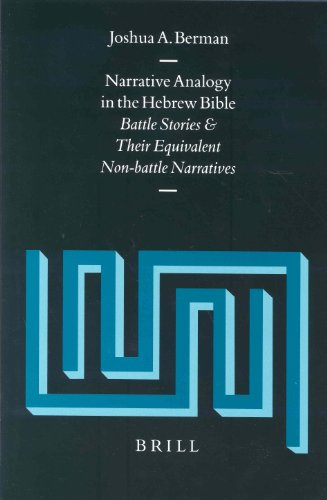 Narrative Analogy In The Hebrew Bible