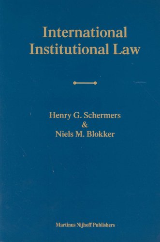 International Institutional Law