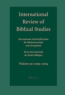 International Review of Biblical Studies 2003-2004