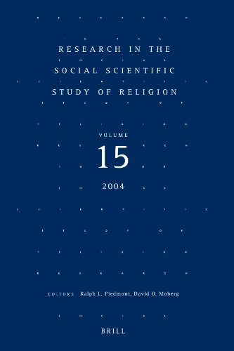 Research in the Social Scientific Study of Religion