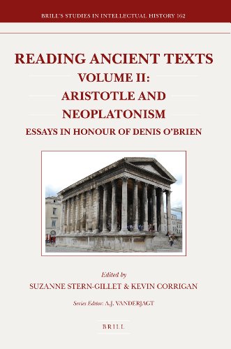 Reading Ancient Texts, Aristotle and Neoplatonism