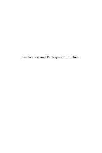 Justification and Participation in Christ