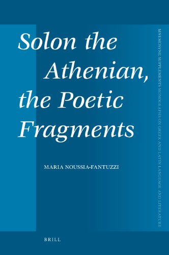 Solon the Athenian, the Poetic Fragments