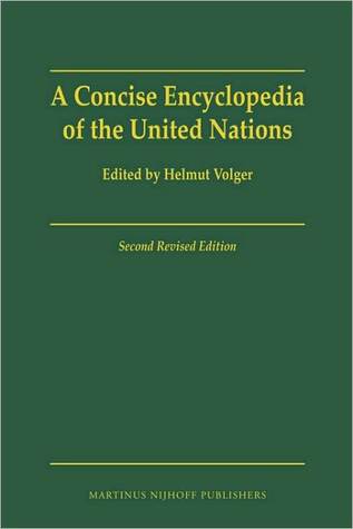 A Concise Encyclopedia of the United Nations