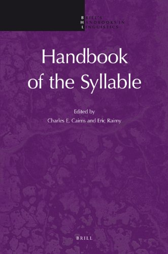 Handbook of the Syllable