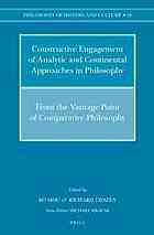 Constructive Engagement of Analytic and Continental Approaches in Philosophy