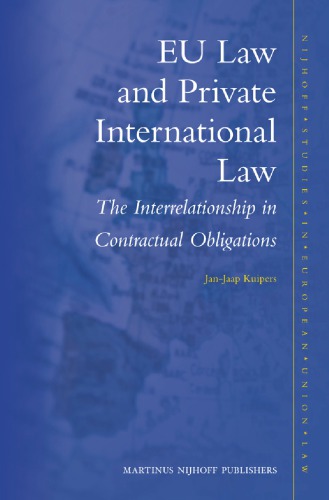 Eu Law and Private International Law