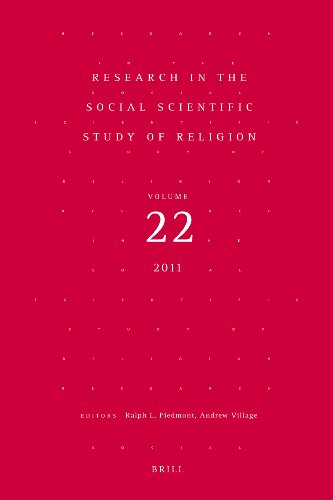 Research in the Social Scientific Study of Religion, Volume 22