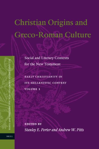 Christian Origins and Greco-Roman Culture