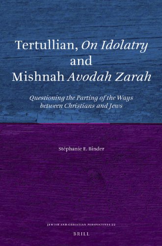 Tertullian, on Idolatry and Mishnah Avodah Zarah