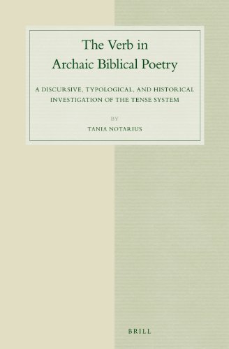 The Verb in Archaic Biblical Poetry