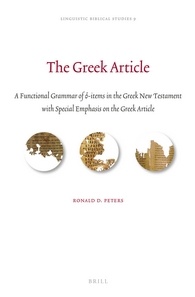 The Greek Article