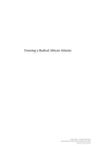 Framing a Radical African Atlantic