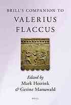 Brill's Companion to Valerius Flaccus