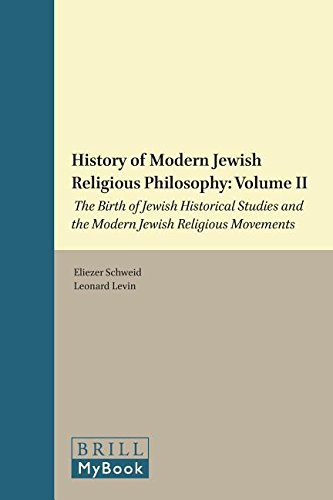 History of Modern Jewish Religious Philosophy