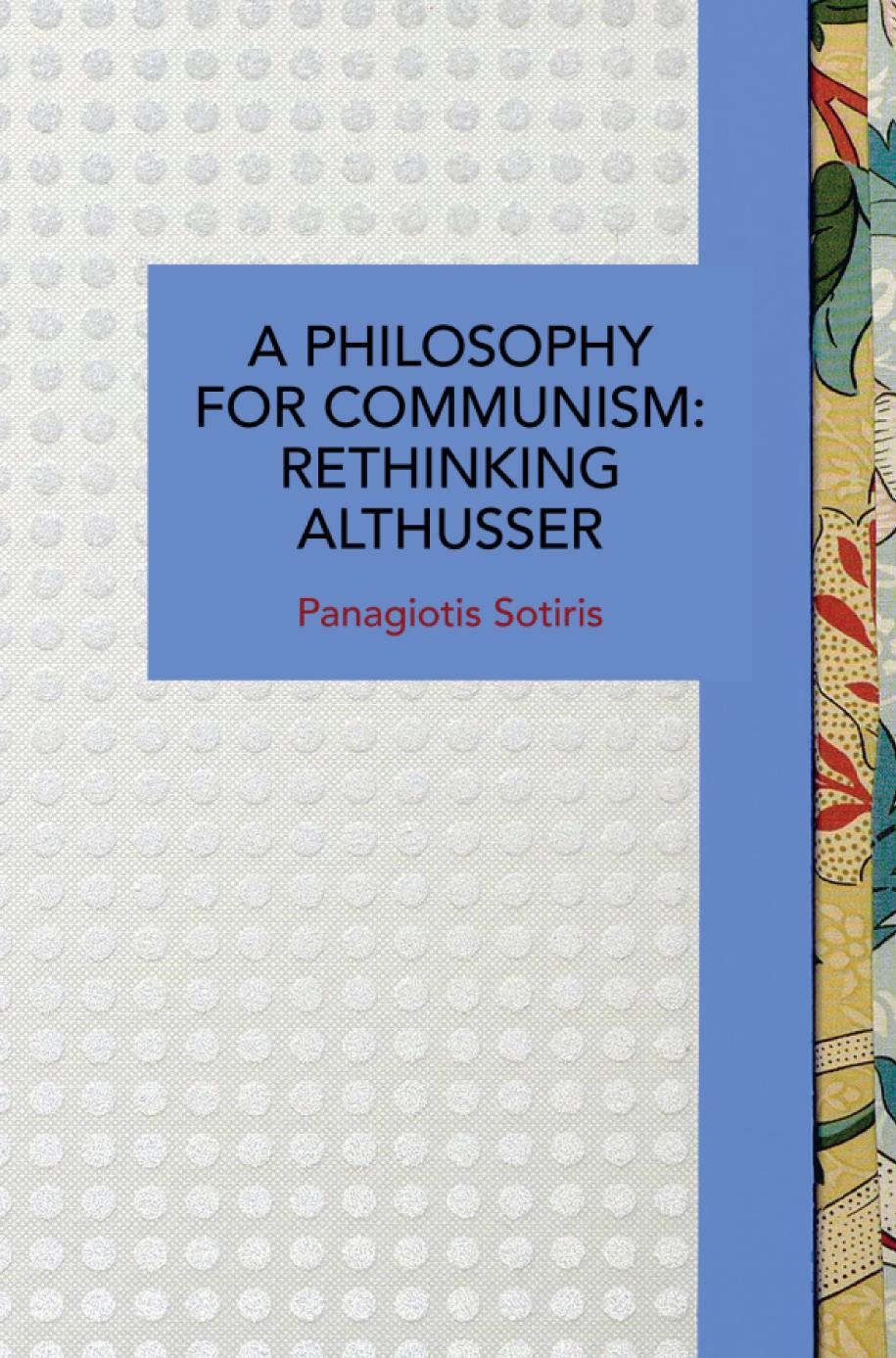 A Philosophy for Communism 