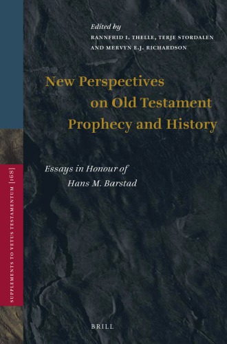 New Perspectives on Old Testament Prophecy and History