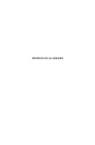 Trophonios de Libadie