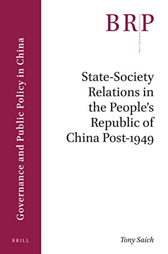 State-Society Relations in the People S Republic of China Post-1949