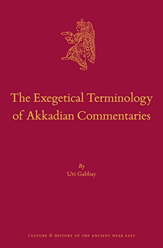 The Exegetical Terminology of Akkadian Commentaries