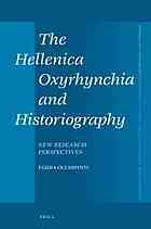 The Hellenica Oxyrhynchia and Historiography