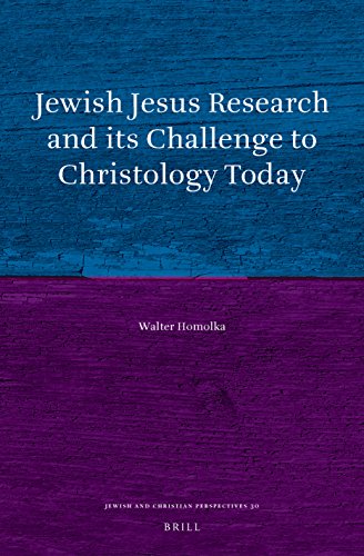 Jewish Jesus Research and Its Challenge to Christology Today