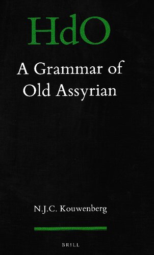 A Grammar of Old Assyrian