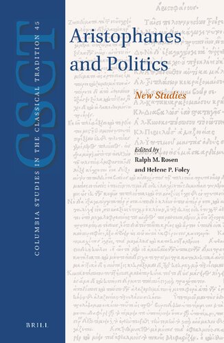 Aristophanes and politics : new studies