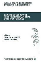 Proceedings of the Second International Oats Conference