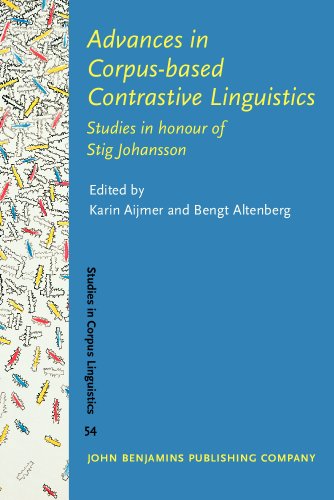 Advances in Corpus-Based Contrastive Linguistics