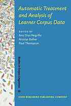 Automatic Treatment and Analysis of Learner Corpus Data