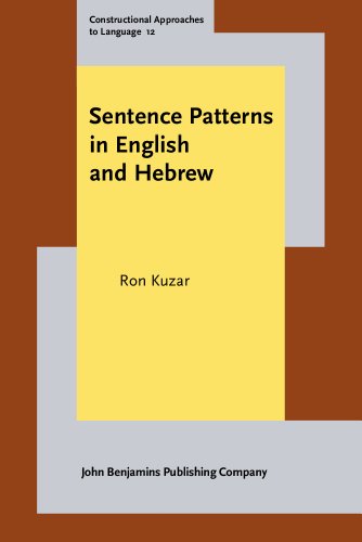 Sentence Patterns in English and Hebrew