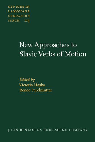 New Approaches to Slavic Verbs of Motion