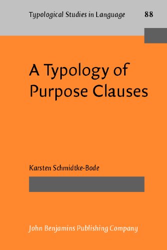 A Typology of Purpose Clauses