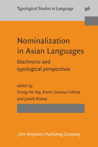 Nominalization In Asian Languages