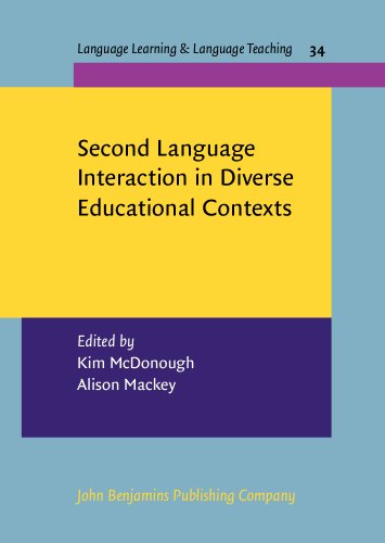 Second Language Interaction in Diverse Educational Contexts