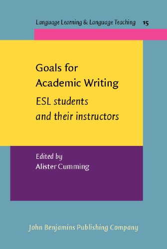 Goals for Academic Writing