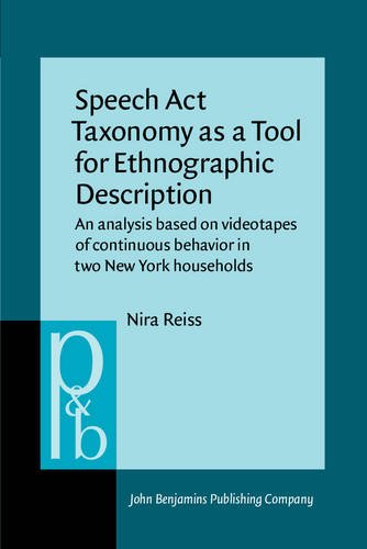 Speech ACT Taxonomy as a Tool for Ethnographic Description