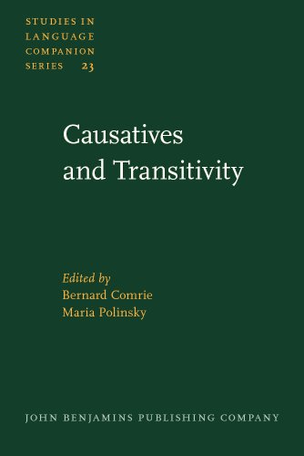 Causatives and Transitivity