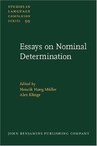 Essays on Nominal Determination