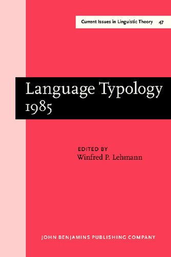 Language Typology 1985