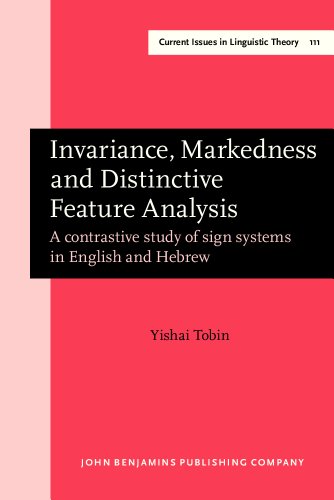 Invariance, Markedness and Distinctive Feature Analysis