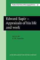 Edward Sapir, Appraisals Of His Life And Work