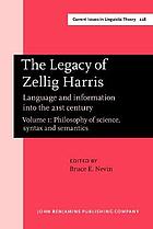 The Legacy of Zellig Harris