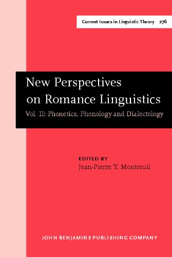 New Perspectives on Romance Linguistics