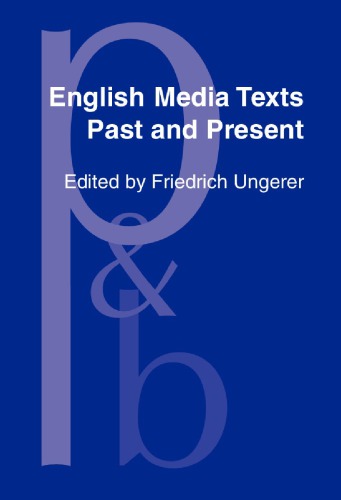 English Media Texts - Past and Present