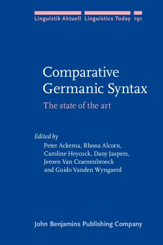 Comparative Germanic Syntax