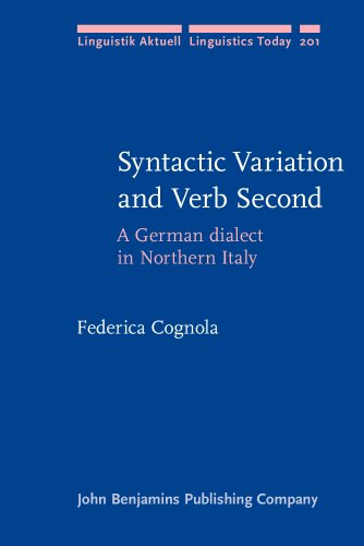 Syntactic Variation and Verb Second