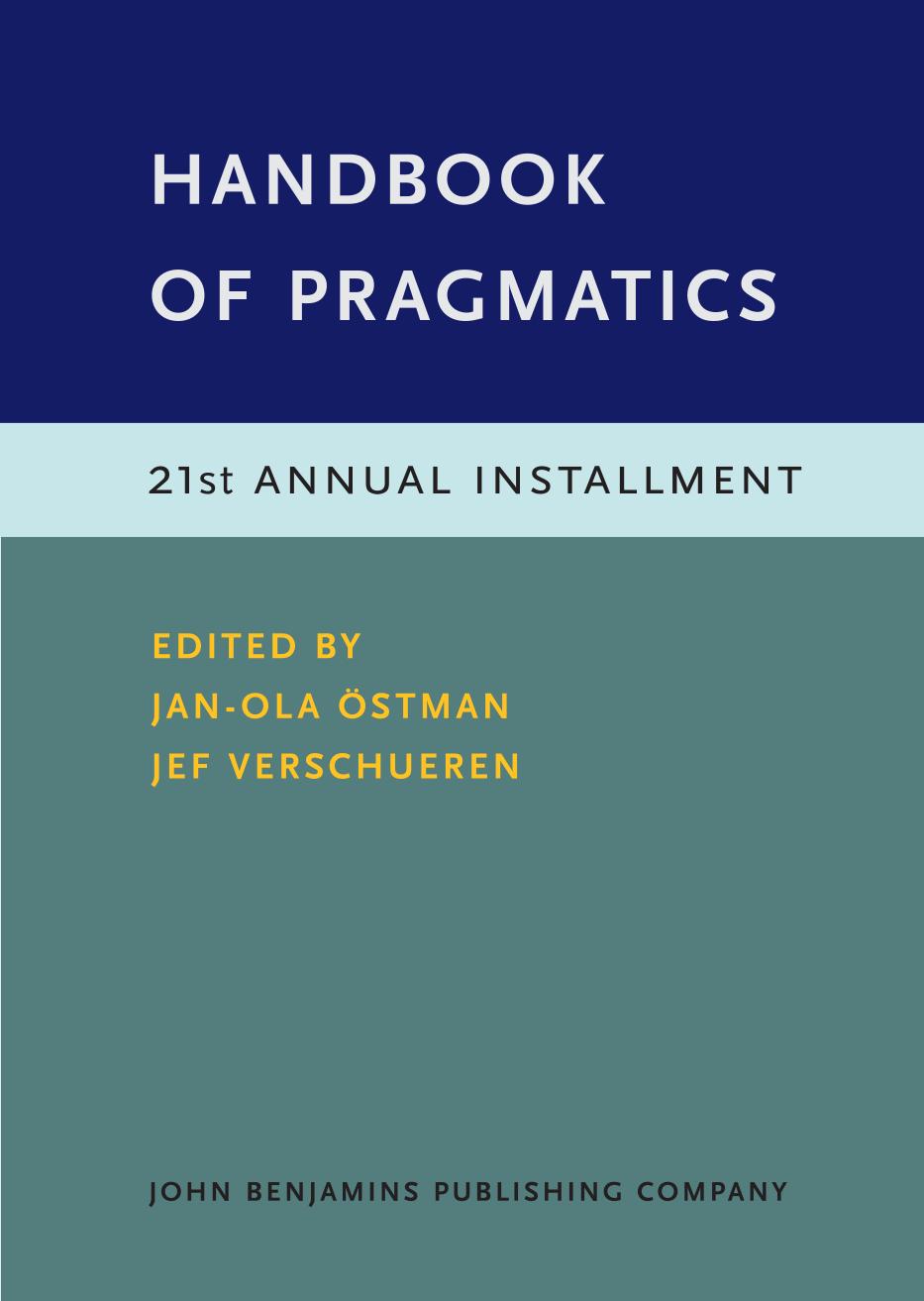 Handbook of Pragmatics