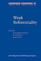 Weak Referentiality